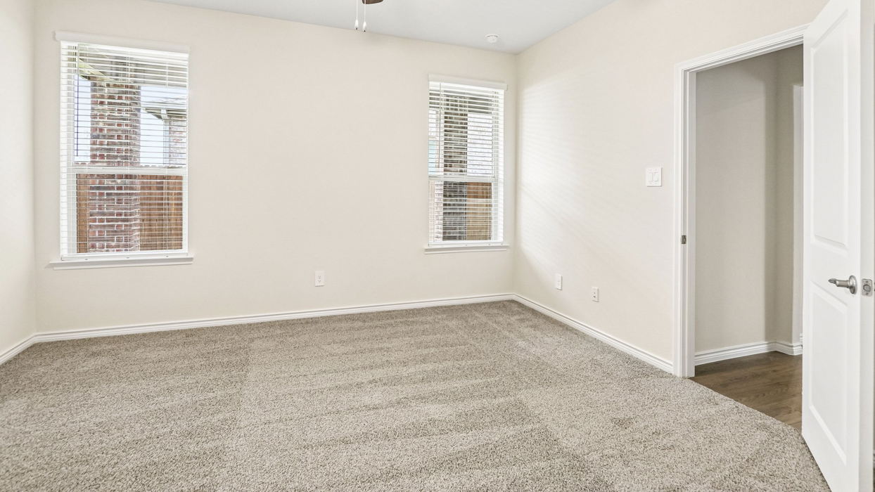 Chester Floorplan Elevation A Bedroom Gallery Image - The Woods at Lindsey Place in Anna, TX