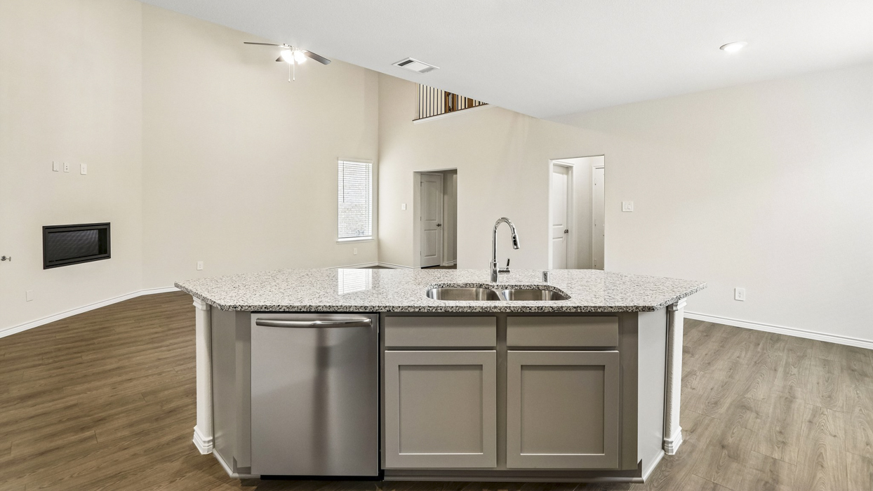 Chester Floorplan Elevation A Living Gallery Image - The Woods at Lindsey Place in Anna, TX
