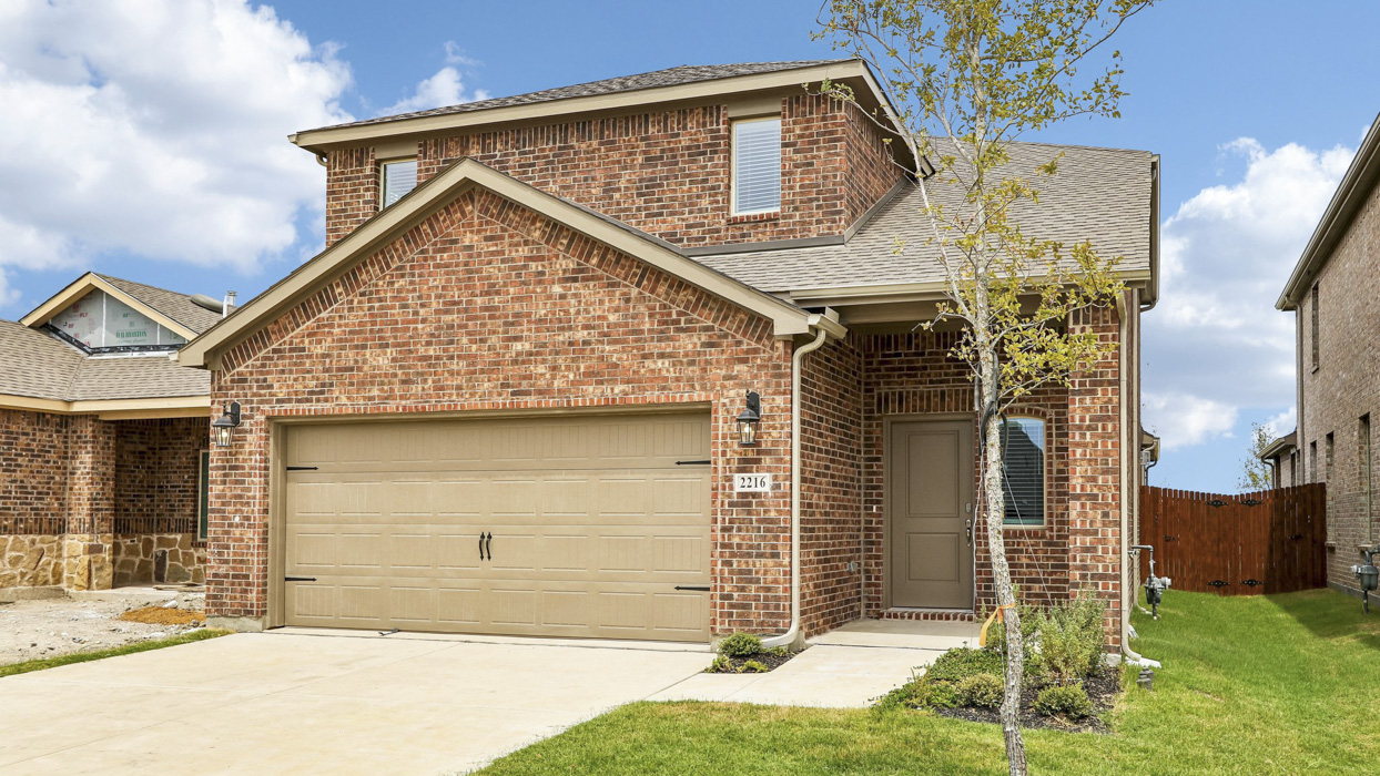 2218 Chester Floorplan Elevation A The Woods at Lindsey Place in Anna, TX
