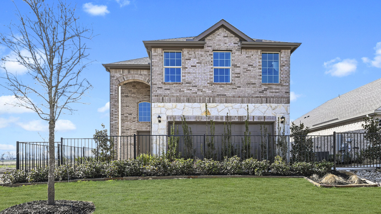 2233 Lakehurst Floorplan Elevation B Exterior Gallery Image- The Woods at Lindsey Place in Anna, TX