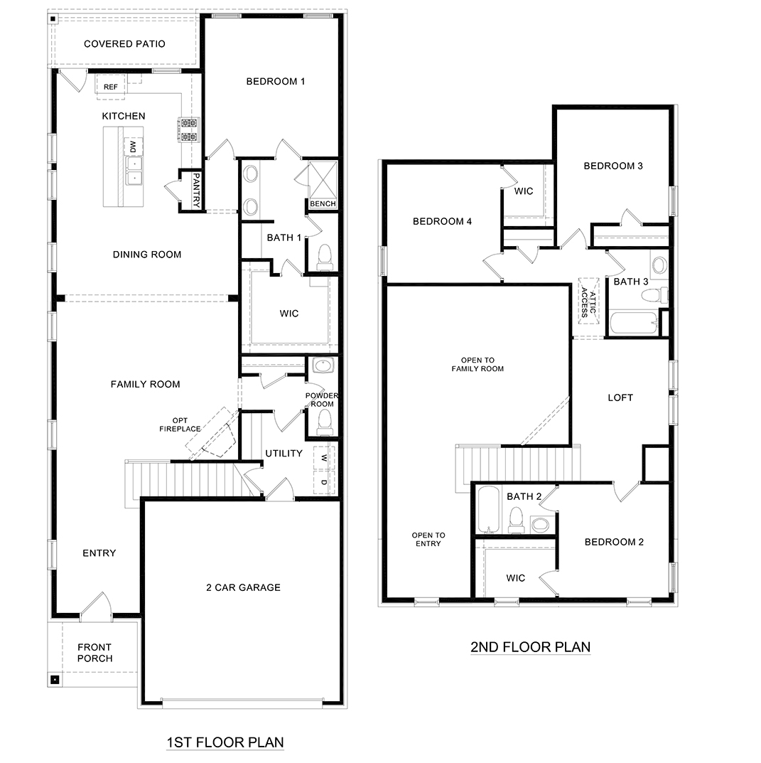 2433 Stafford Floorplan Rendering