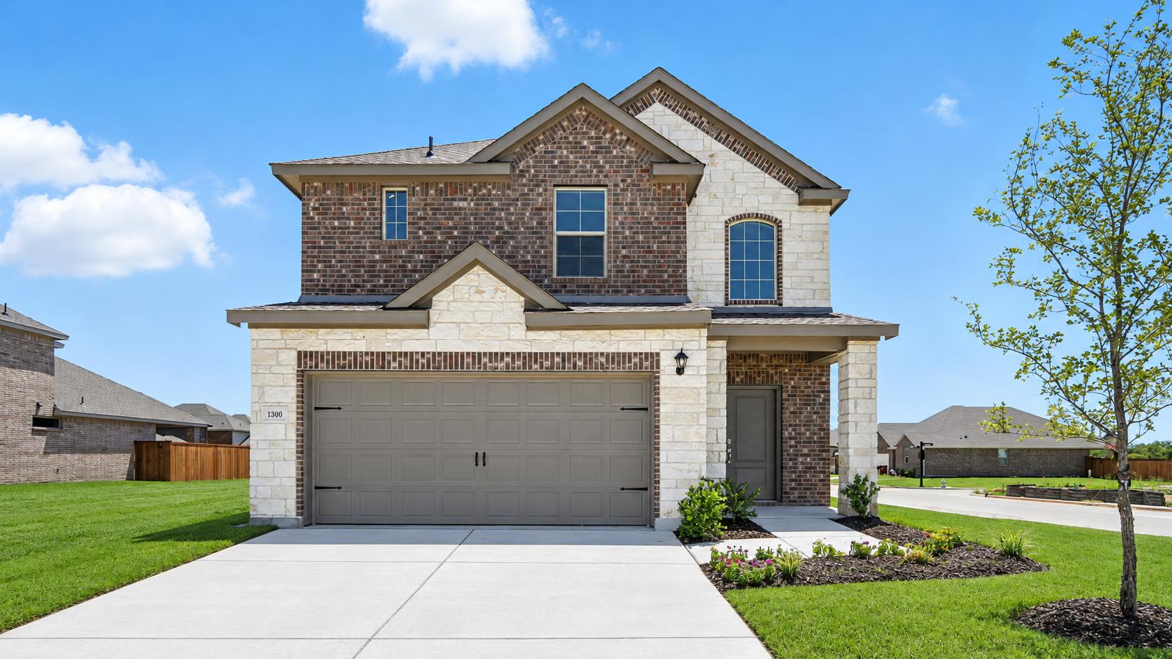 Chester Floorplan Elevation B Exterior Gallery Image - The Woods at Lindsey Place in Anna, TX