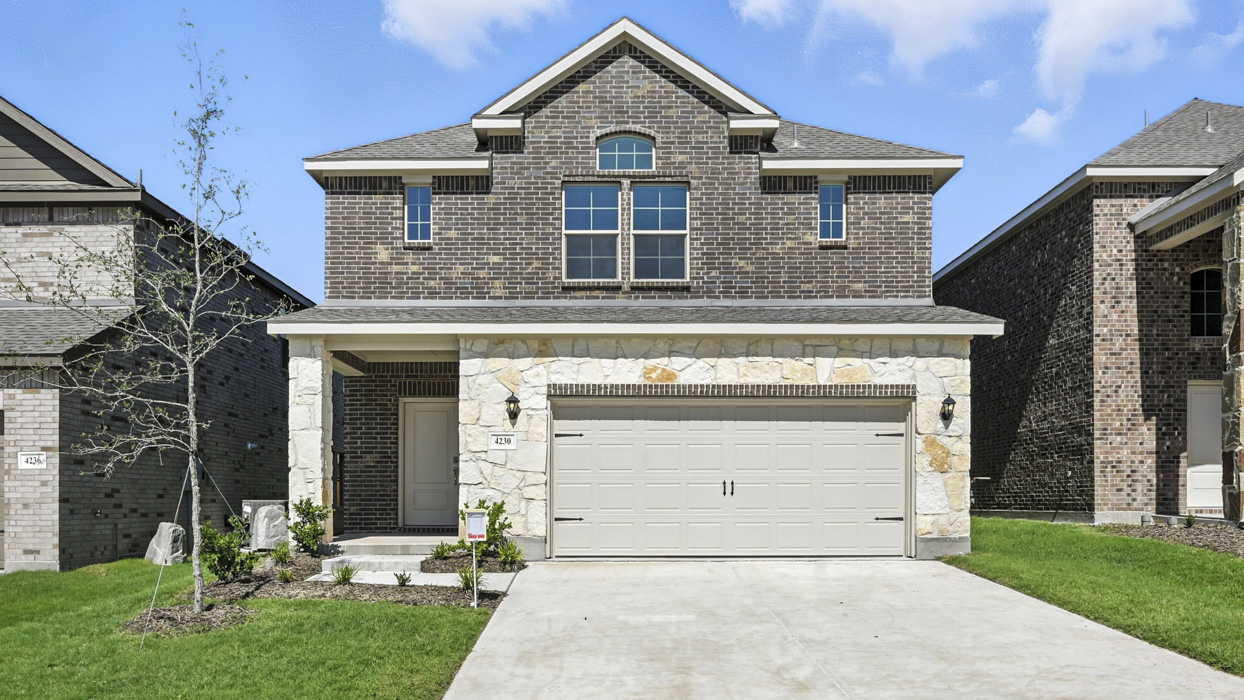Republic Floorplan Elevation A Exterior Gallery Image - The Woods at Lindsey Place in Anna, TX