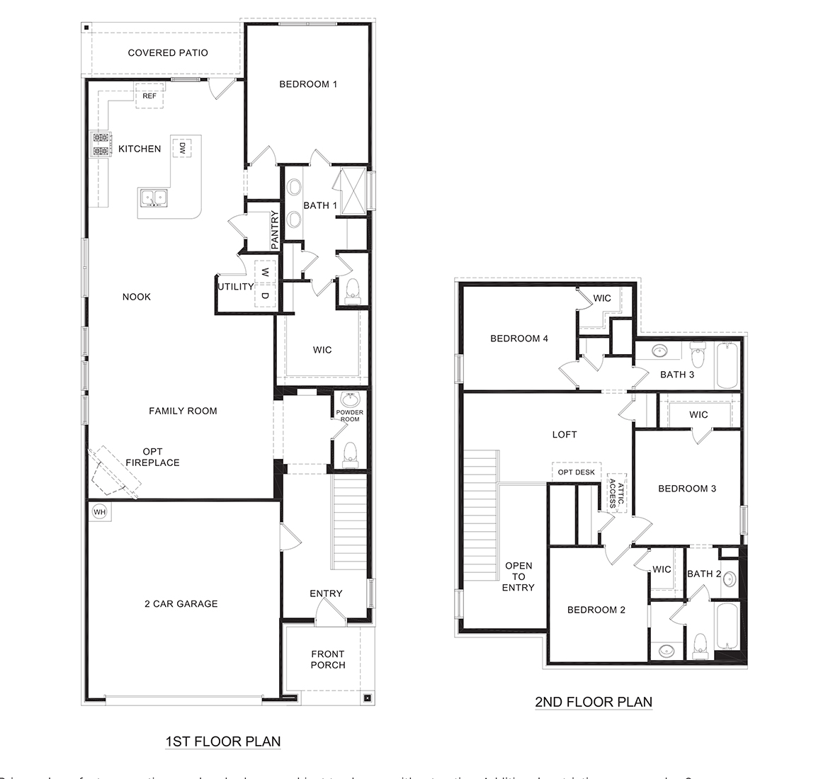 2445 Republic floorplan-The Woods at Lindsey Place in Anna, TX