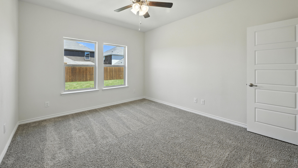 Amethyst Floorplan Elevation B Bedroom Gallery Image - The Woods at Lindsey Place in Anna, TX