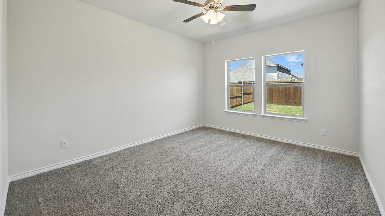 Amethyst Floorplan Elevation B Bedroom Gallery Image - The Woods at Lindsey Place in Anna, TX