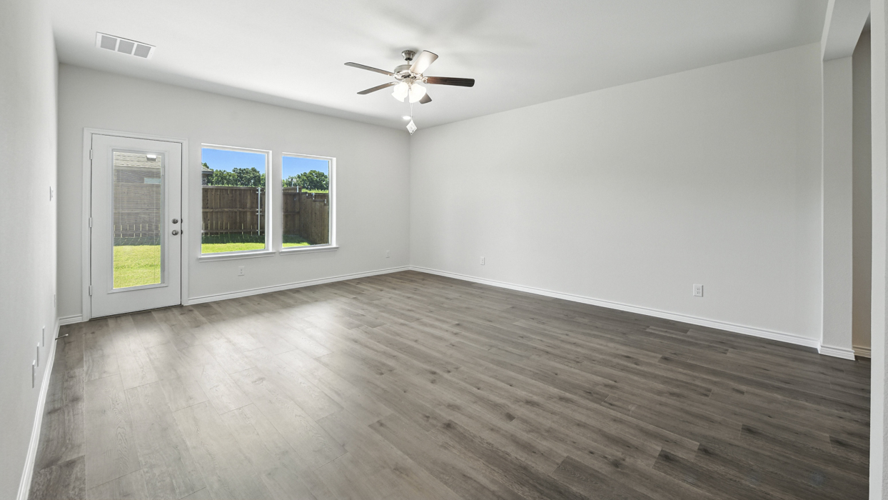 Tanzanite Floorplan Elevation B Living Gallery Image - The Woods at Lindsey Place in Anna, TX