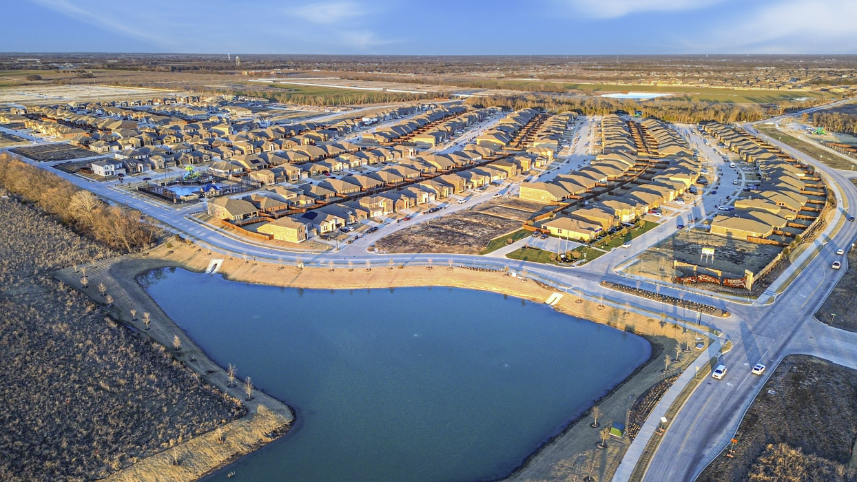 Community Pond Photo-The Woods at Lindsey Place in Anna, Tx