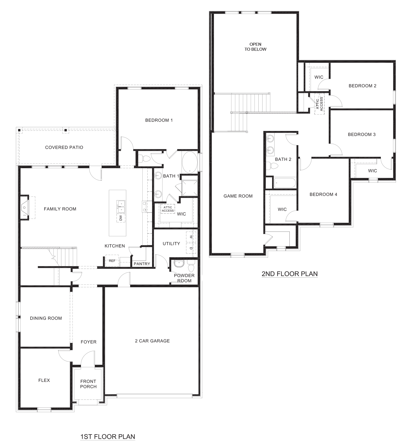 2975 Floorplan v20 rendering - The Woods at Lindsey Place in Anna TX