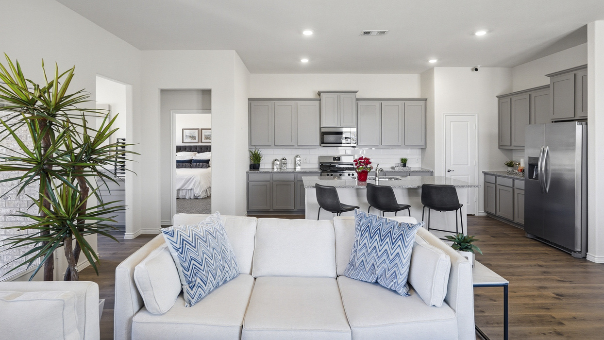 Durango Floorplan Living Gallery Image-The Woods at Lindsey Place in Anna, Tx