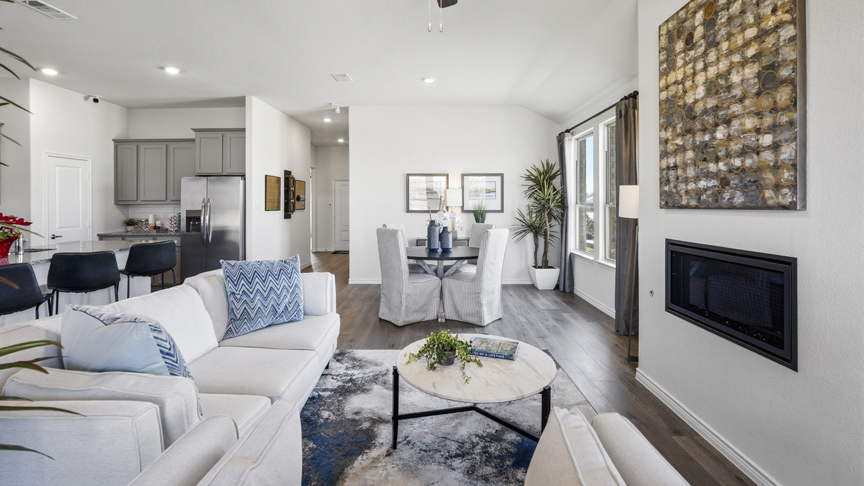 Durango Floorplan Living Gallery Image-The Woods at Lindsey Place in Anna, Tx