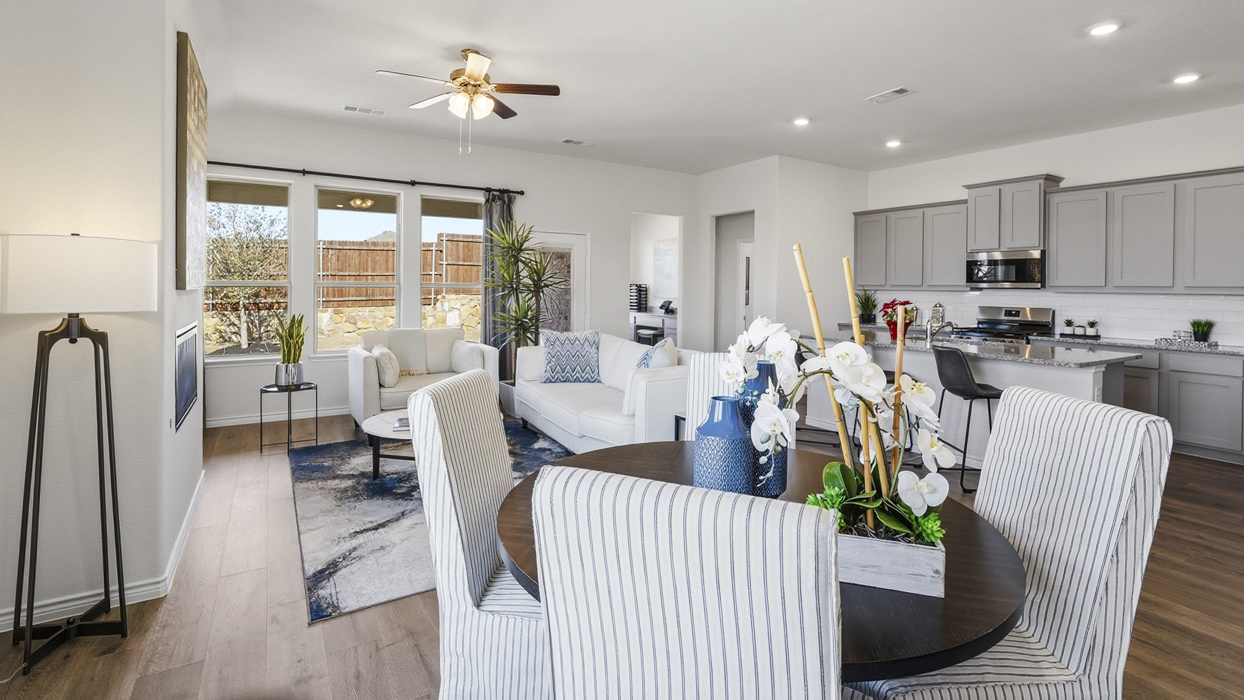 Durango Floorplan Living Gallery Image-The Woods at Lindsey Place in Anna, Tx