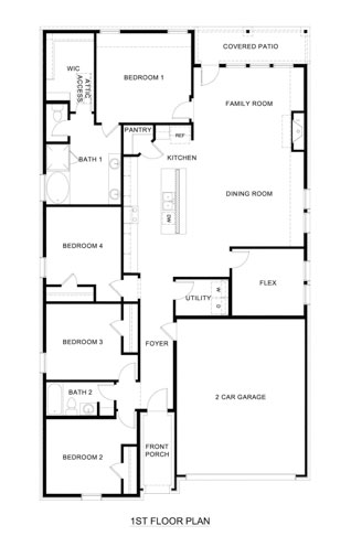 2054 Vail Floorplan Rendeirng