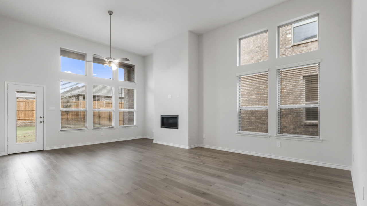 Estes Floorplan Elevation F Living Gallery Image - The Woods at Lindsey Place in Anna, TX