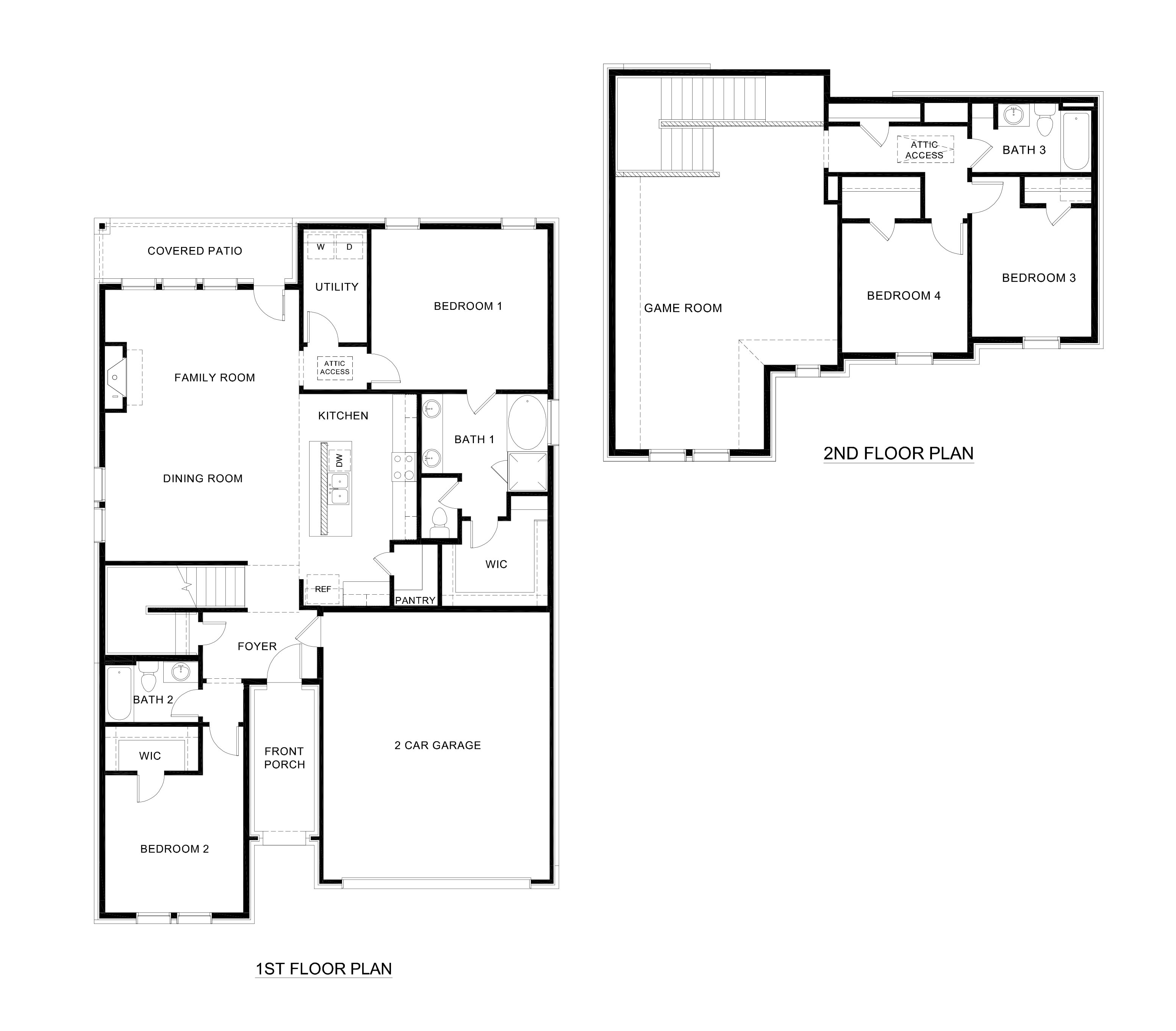 2398 Estes Floorplan-The Woods at Lindsey Place in Anna, TX