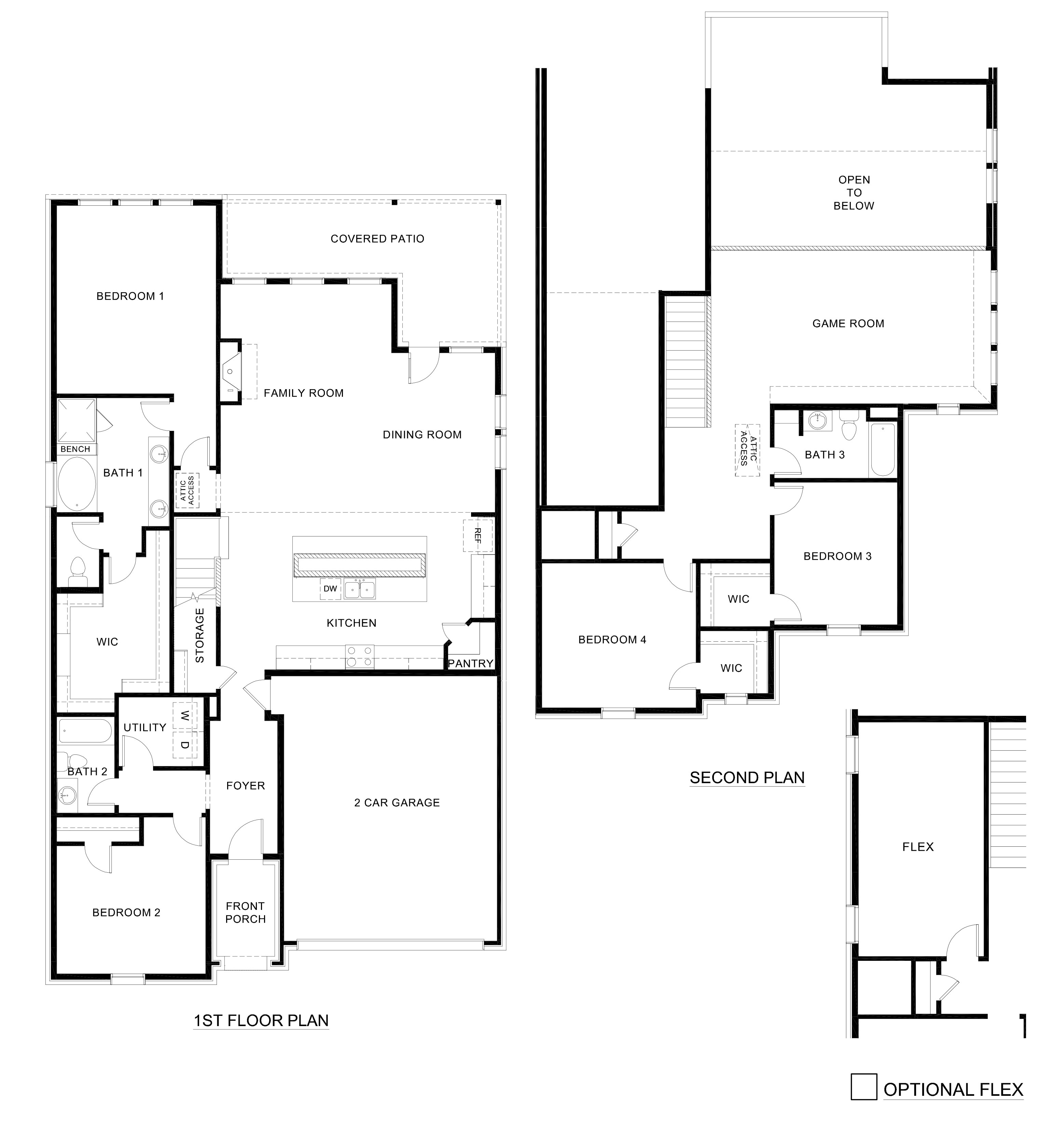 Englewood Floorplan - The Woods at Lindsey Place in Anna, TX