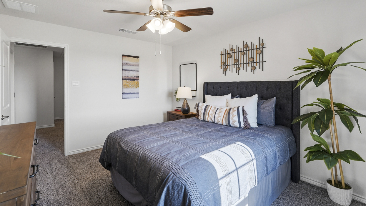 Evergreen Floorplan Bedroom Gallery Image-The Woods at Lindsey Place in Anna, Tx