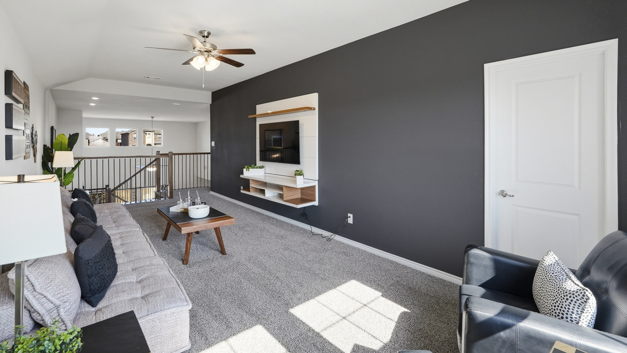 Evergreen Floorplan Gameroom Gallery Image-The Woods at Lindsey Place in Anna, Tx