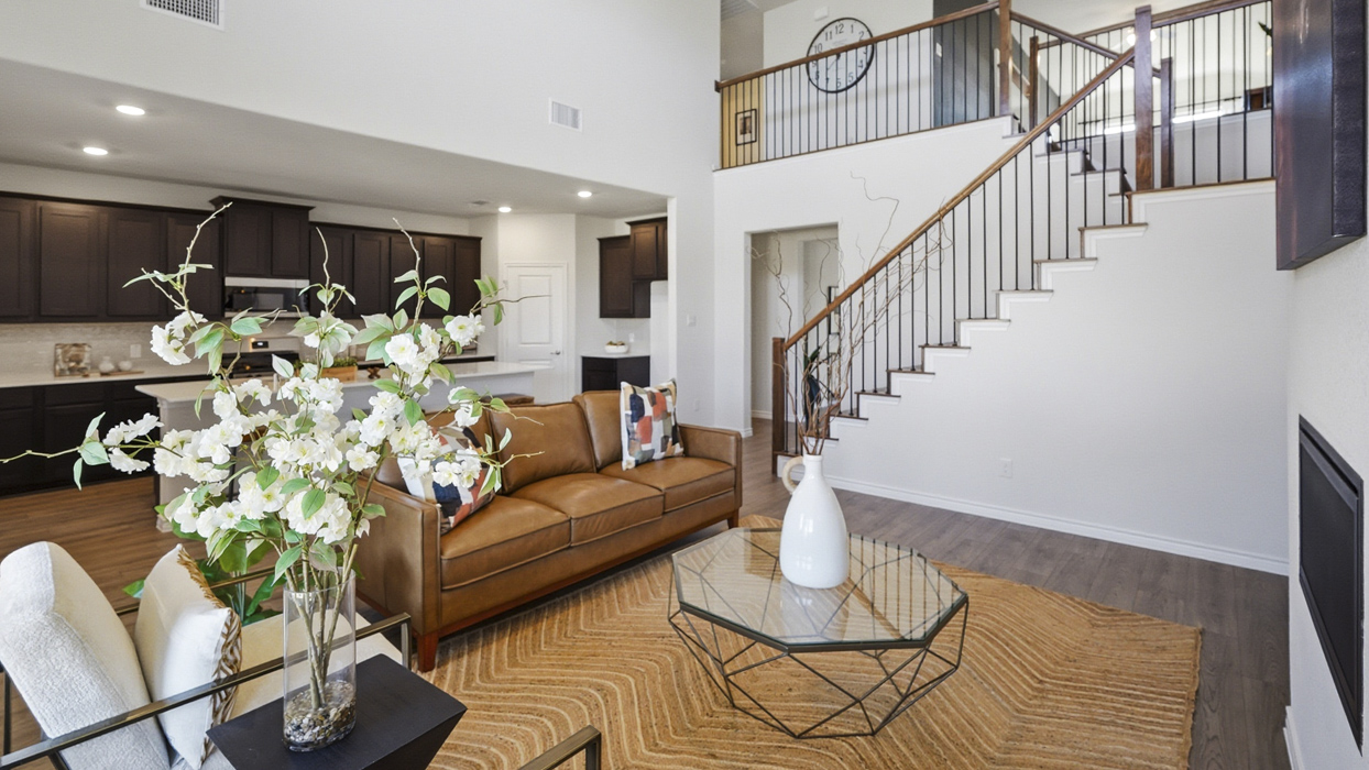 Evergreen Floorplan Kitchen Gallery Image-The Woods at Lindsey Place in Anna, Tx