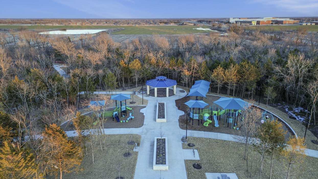 Drone Images-The Woods at Lindsey Place in Anna, Tx