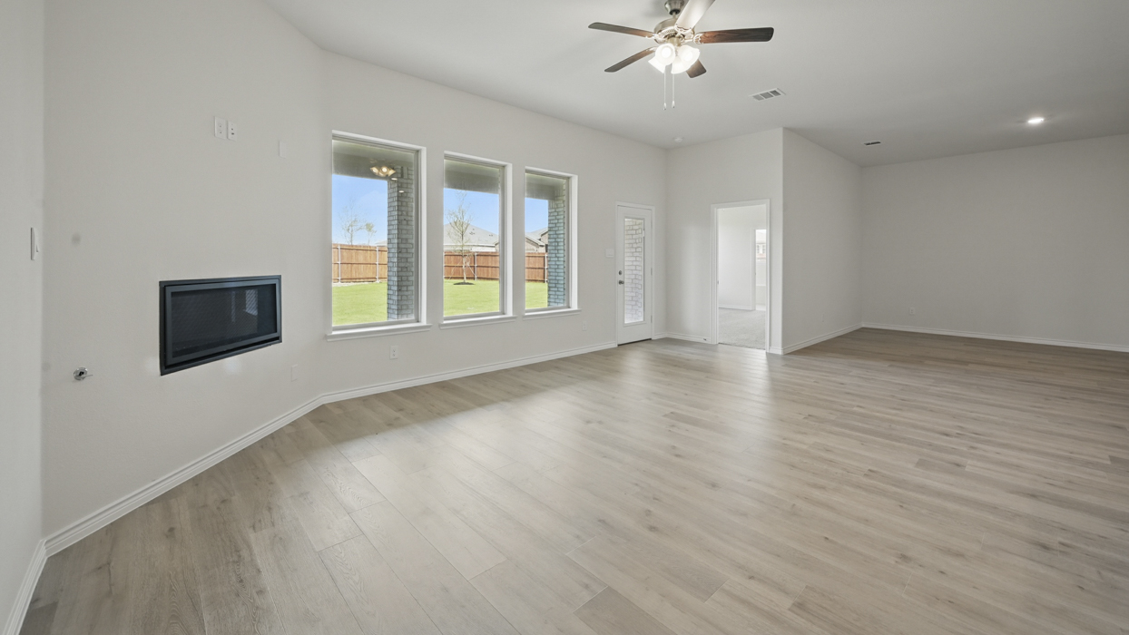 H50 E Echelon Floorplan Living Gallery Image-The Woods at Lindsey Place in Anna, Tx