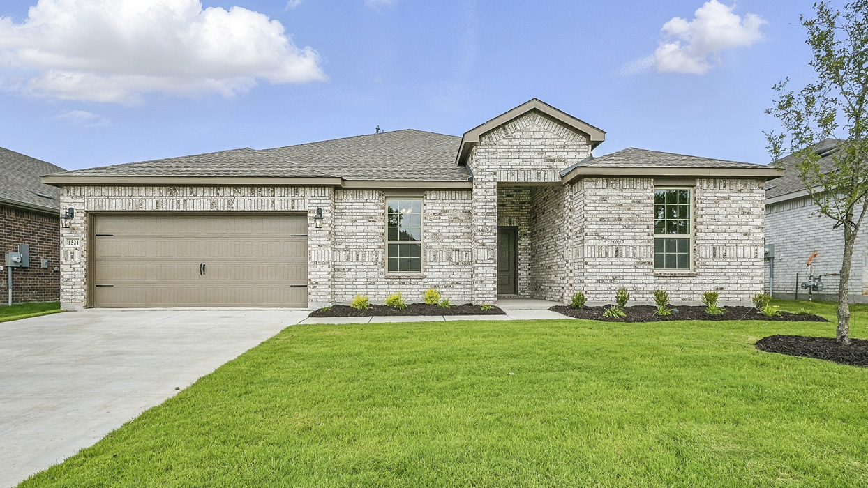 Granby Floorplan Elevation A Exterior Gallery Image - The Woods at Lindsey Place in Anna, TX