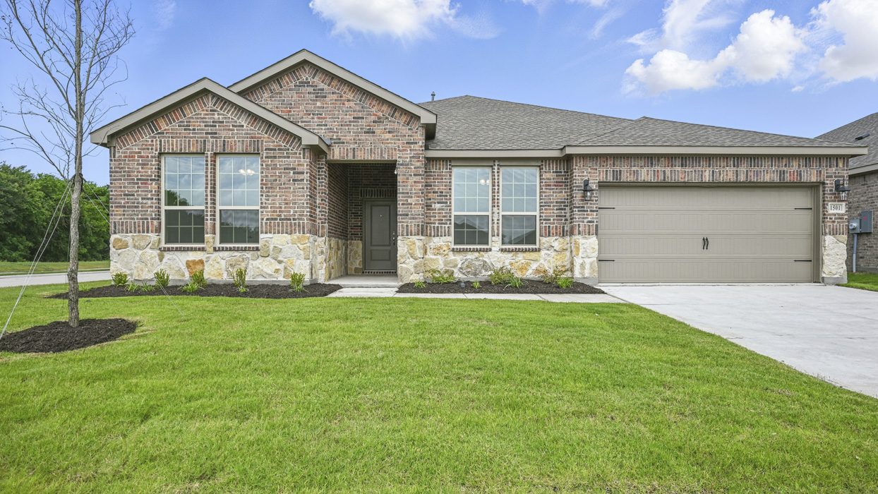 Granby Floorplan Elevation B Exterior Gallery Image - The Woods at Lindsey Place in Anna, TX