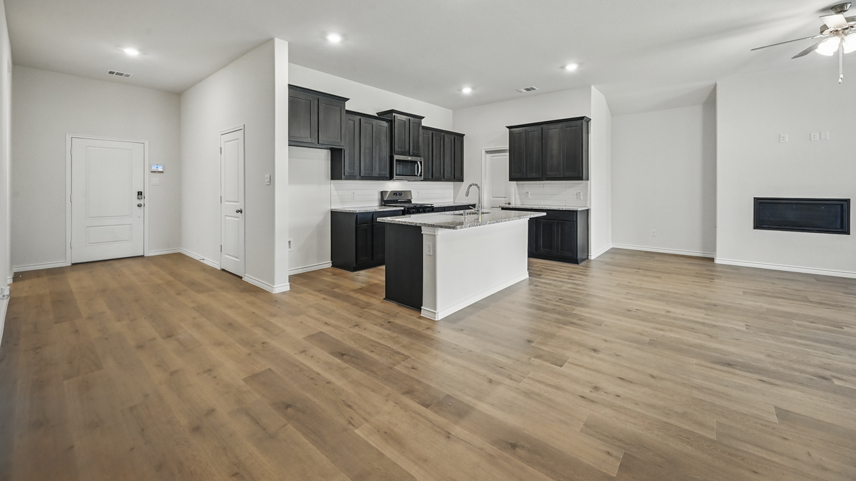 H50H Harbour Floorplan Elevation B Kitchen Gallery Image-The Woods at Lindsey Place in Anna, TX