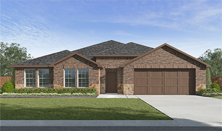 Ithaca Floorplan Elevation B Bathroom Gallery Image - The Woods at Lindsey Place in Anna, TX