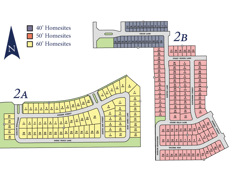 Static Lot Map