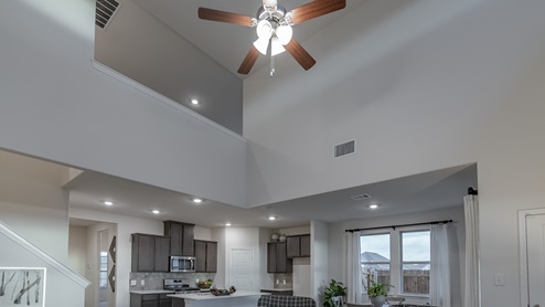 H231 Copaiba floorplan living area gallery image  - Millstone in McKinney / Melissa TX