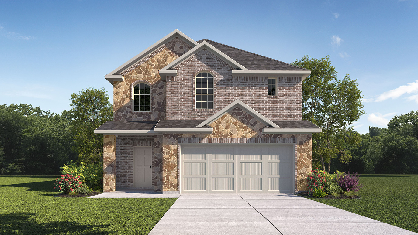 Floor Plan in Anna Crossing Villas Anna, TX D.R. Horton