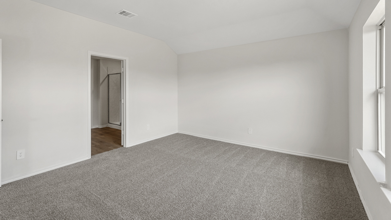 X40H Floorplan Elevation B Bedroom Rendering Stuart Ridge Denton Texas