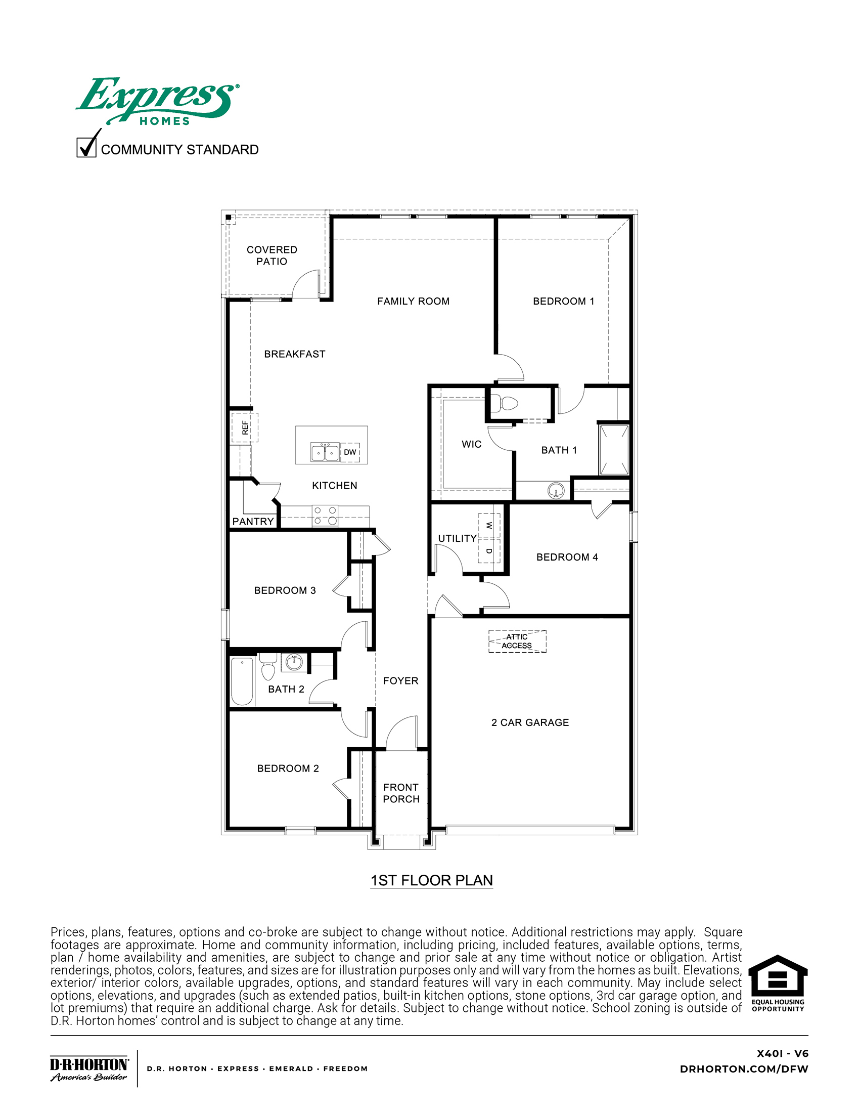 Dr Horton Homes Floor Plans Texas | Floor Roma