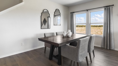 X40P Perry Floorplan Exterior Dining Gallery Image Stuart Ridge in Denton, TX