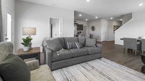 X40P Perry Floorplan Exterior Living Gallery Image Stuart Ridge in Denton, TX