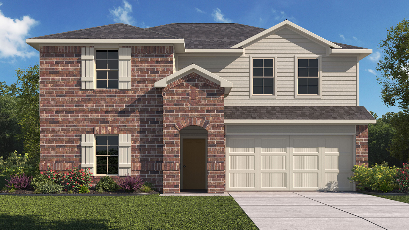 Floor Plan in Stuart Ridge Denton, TX D.R. Horton
