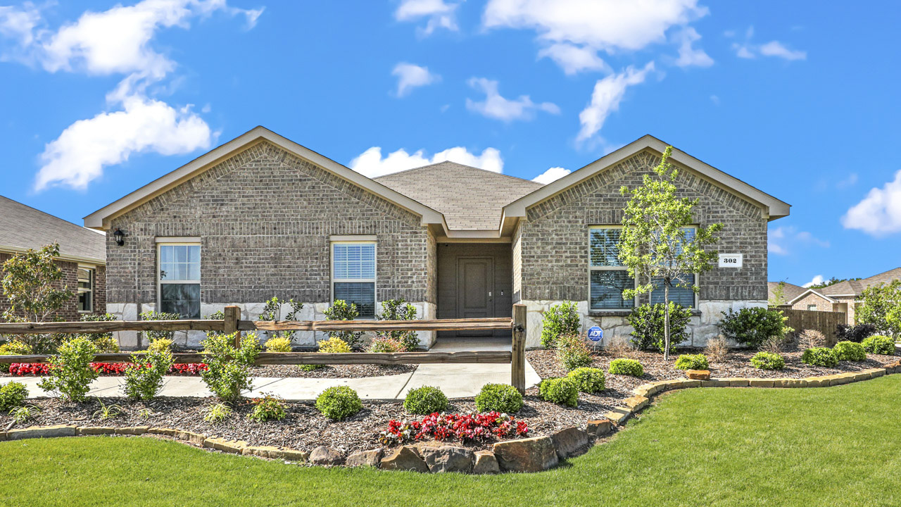 X40T Travis Plan Elevation B Exterior Image-Stuart Ridge in Denton, TX