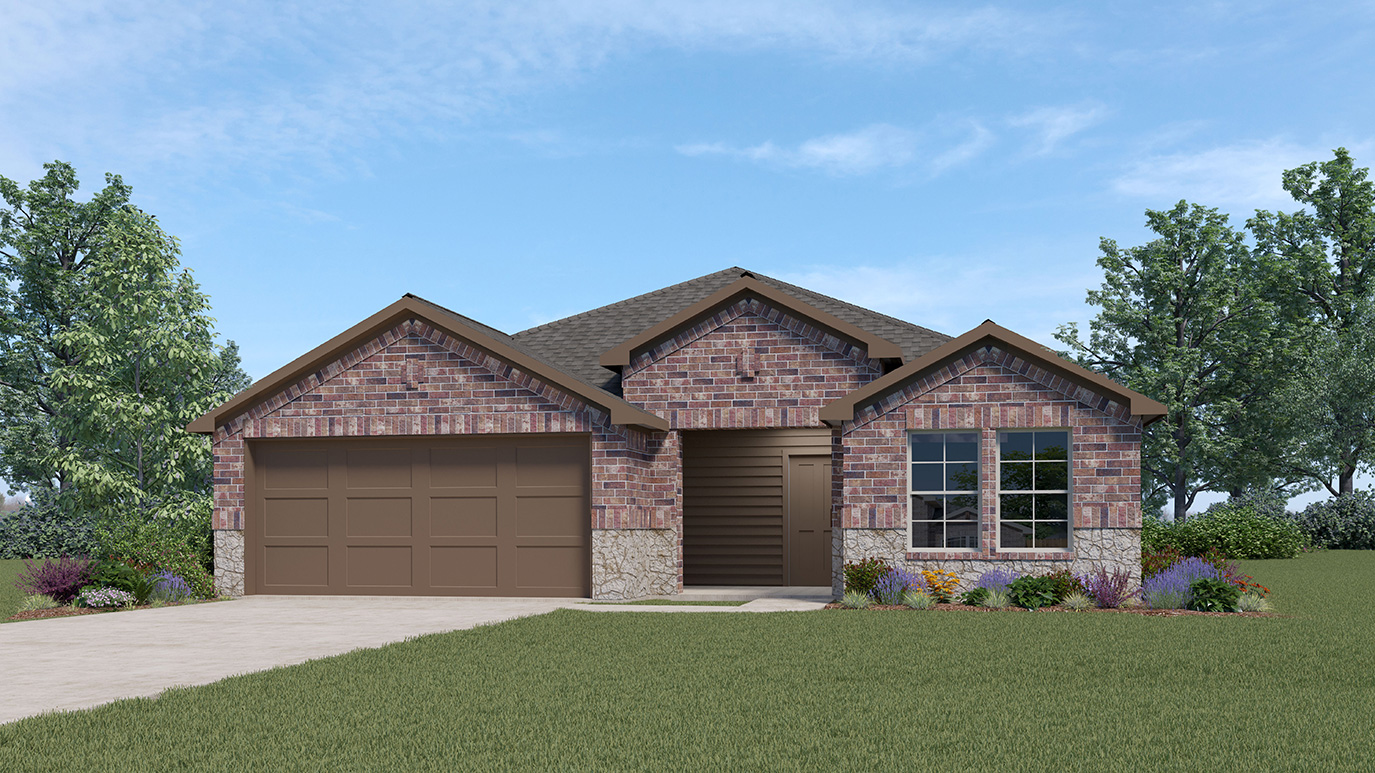 Stuart Ridge in Denton TX Floorplan X40D