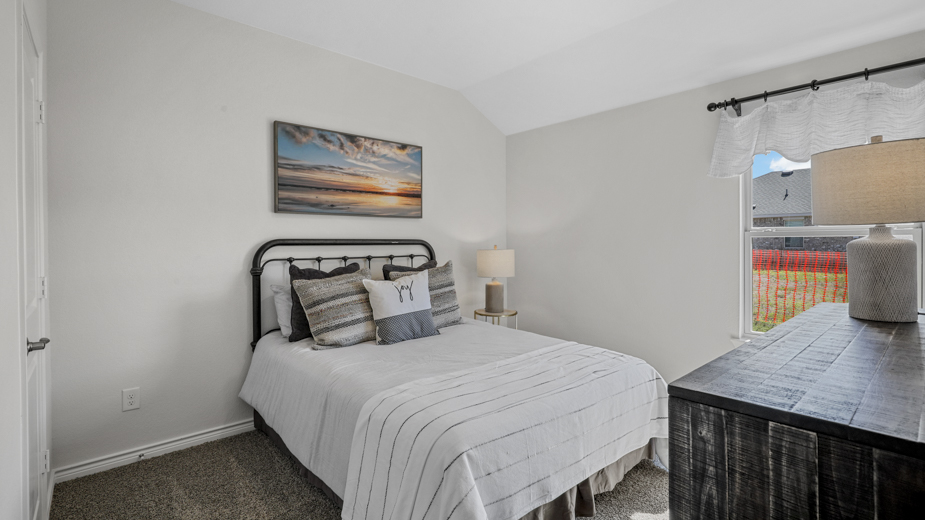 H106 Floorplan Elevation B Bedroom Gallery image Sutton Fields Aubrey Texas