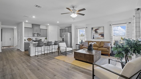 H133 Violet Living Room Gallery Image-Sutton Fields in Celina, TX