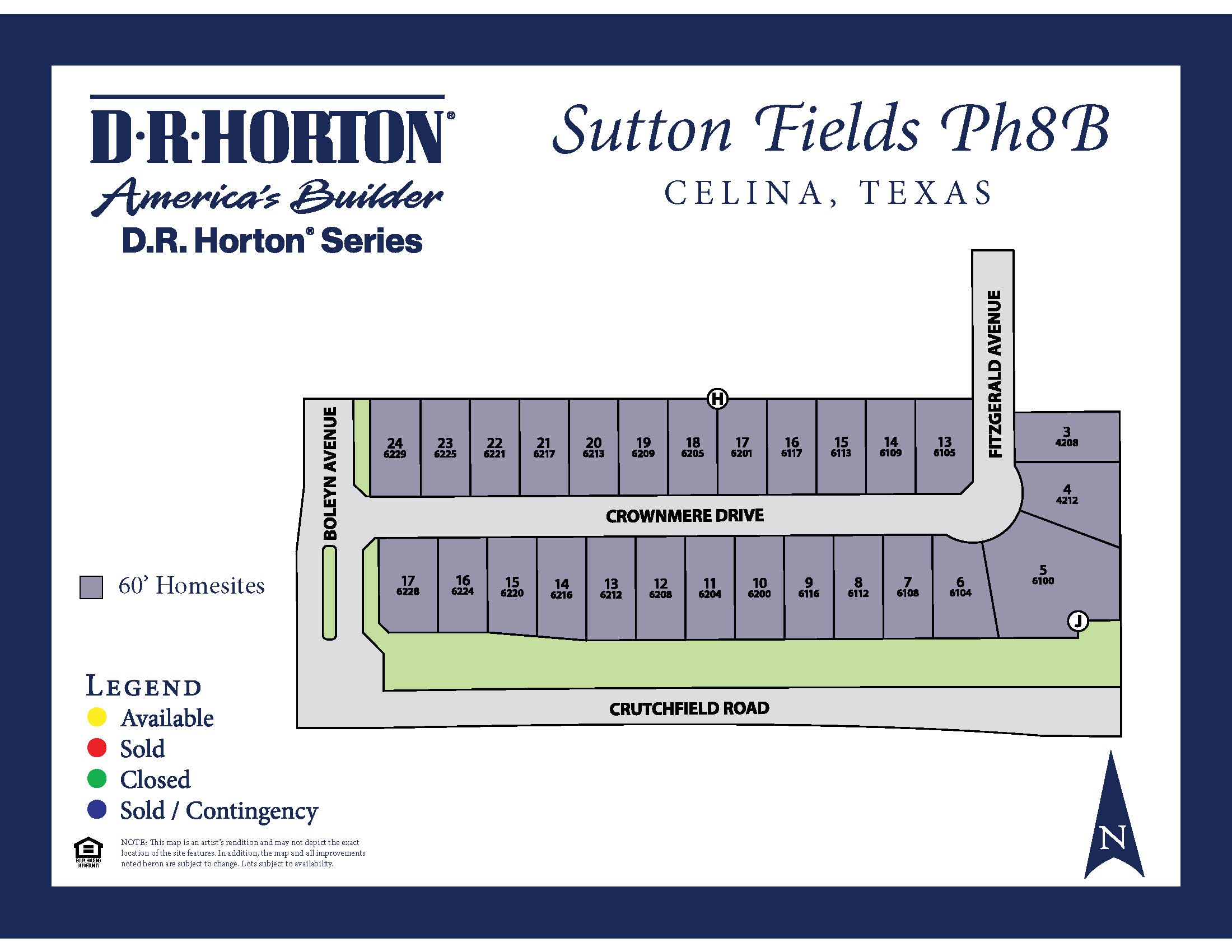 Static Lot Map