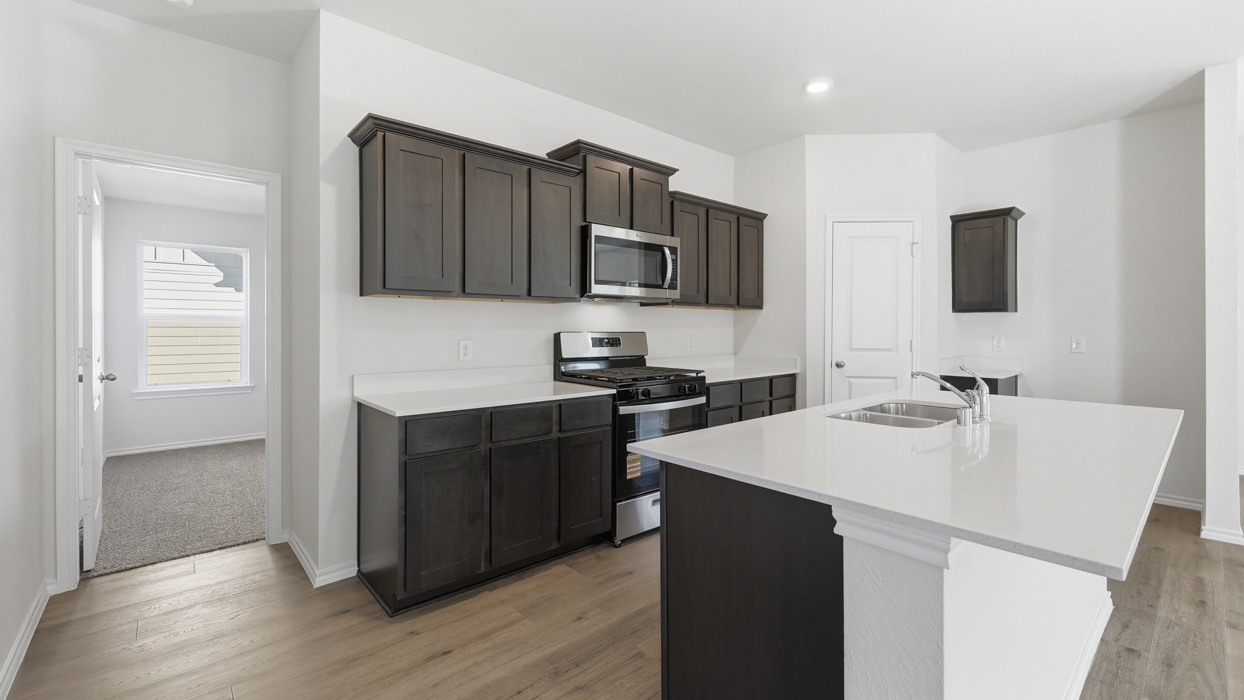 Camber Floorplan Elevation T Kitchen Gallery Image - Windrose in Pilot Point, TX