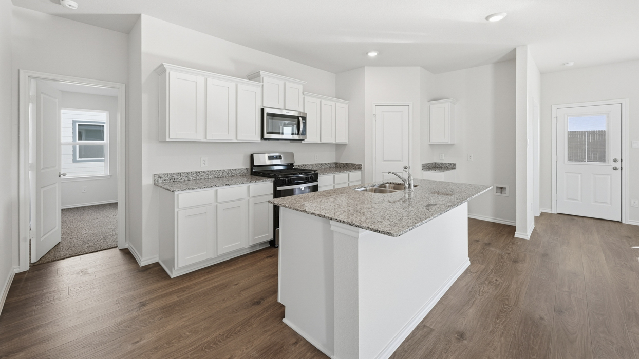 Camber Floorplan Elevation V Kitchen Gallery Image - Windrose in Pilot Point, TX