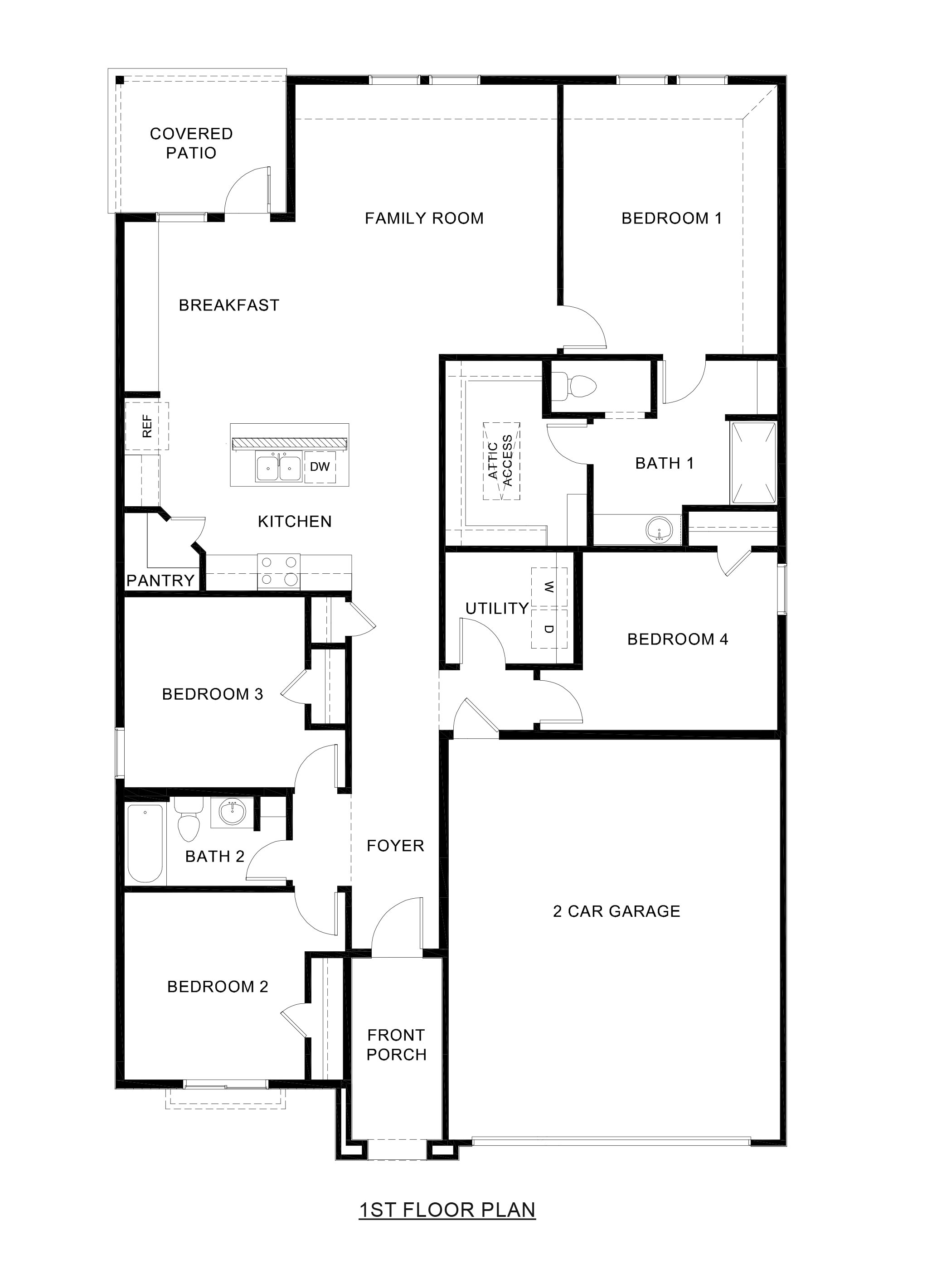 P40I Icarus floorplan-Windrose in Pilot Point, TX