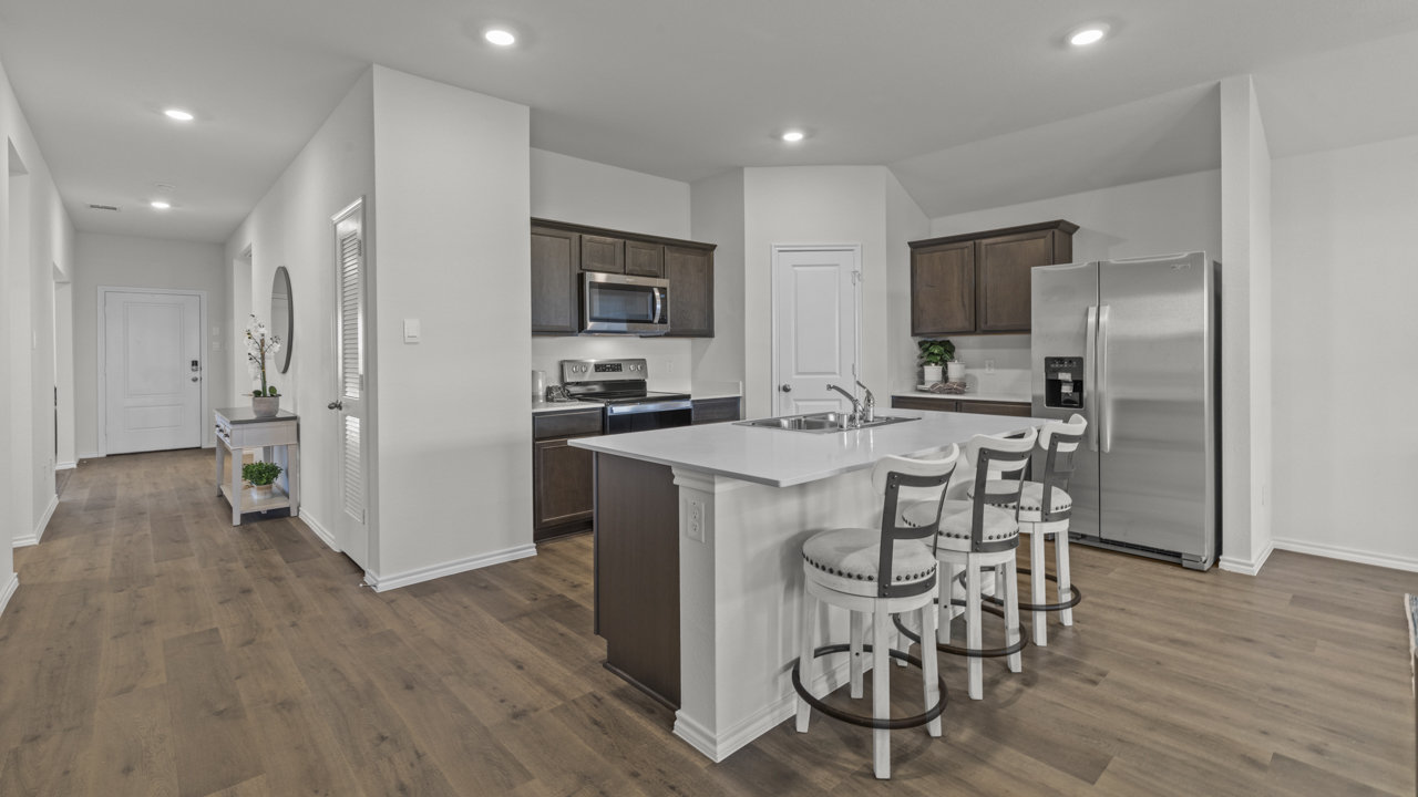 Jayhawk Floorplan Elevation V Kitchen Gallery Image - Windrose in Pilot Point, TX
