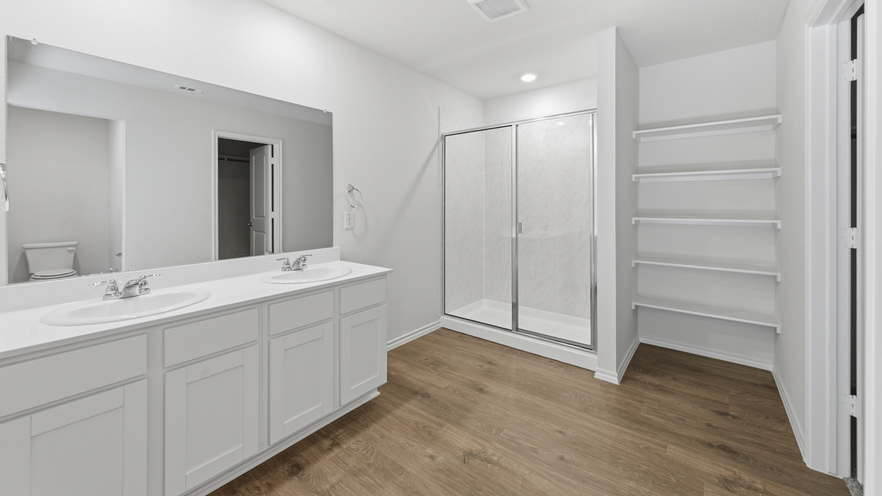 Learjet Floorplan Elevation V Bathroom Gallery Image - Windrose in Pilot Pointe, TX