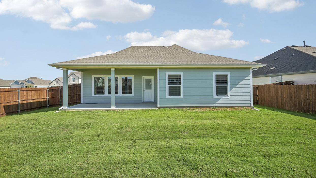 Oleo Floorplan Backyard Gallery Image - Windrose in Pilot Point, TX