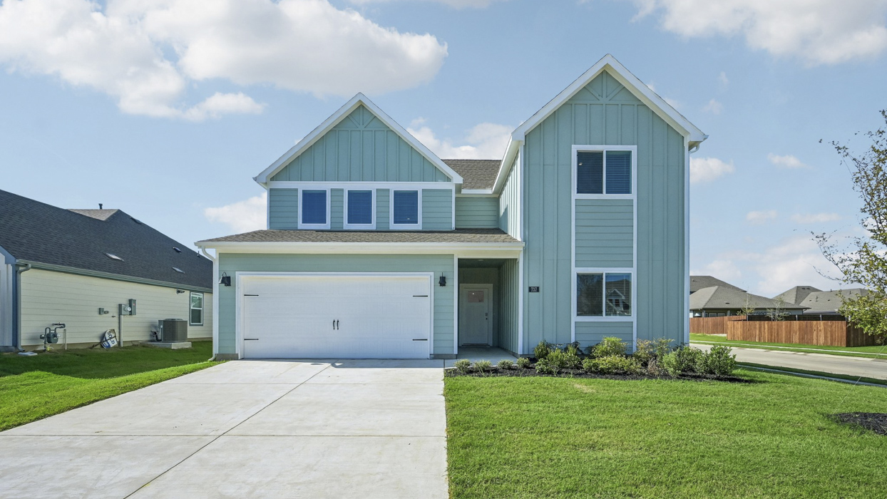 P40O Oleo floorplan elevation T rendering  - Windrose in Pilot Point TX