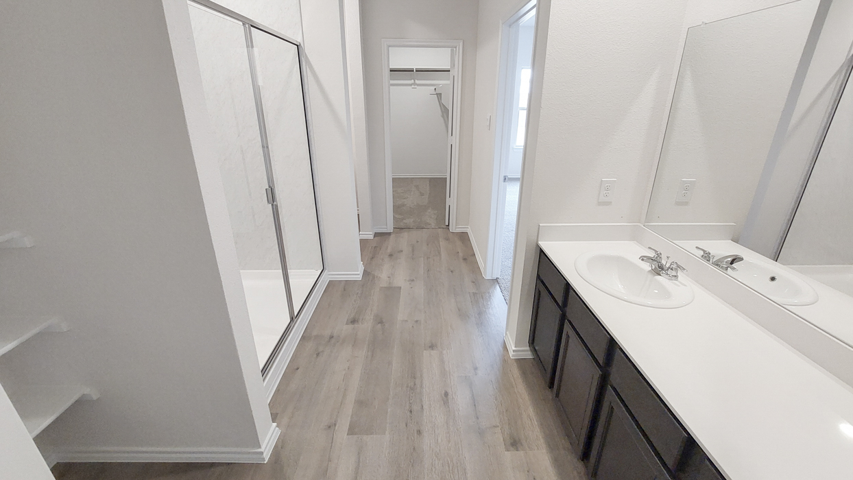 Pascal Floorplan Elevation V Bathroom Gallery Image - Windrose in Pilot Point, TX